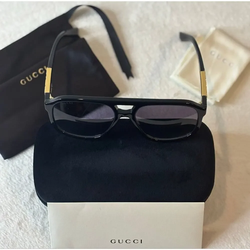 Brand New Gucci Sunglasses - GG1188S 002 Size 58-17-140 M